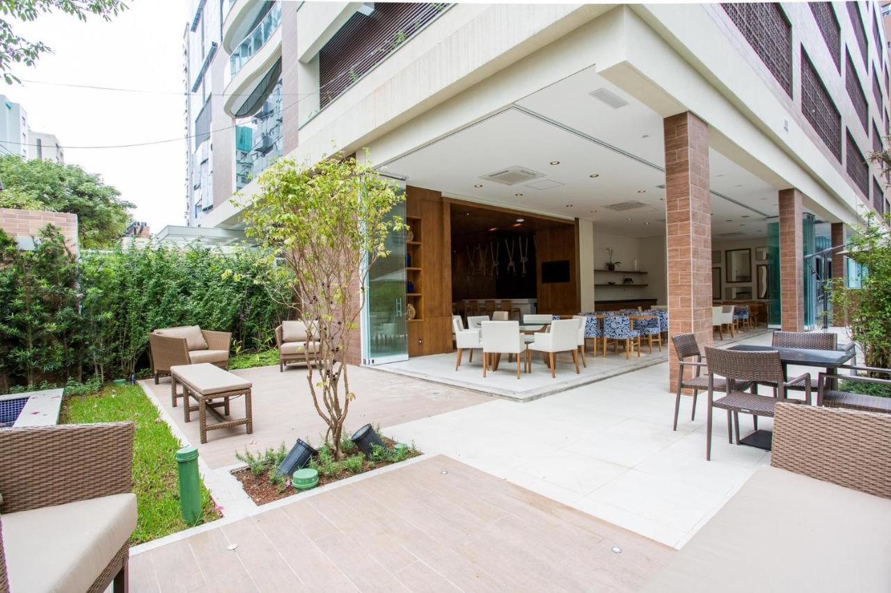 Estanconfor Praia Santos Ac Garagem Sacada Fechada エクステリア 写真